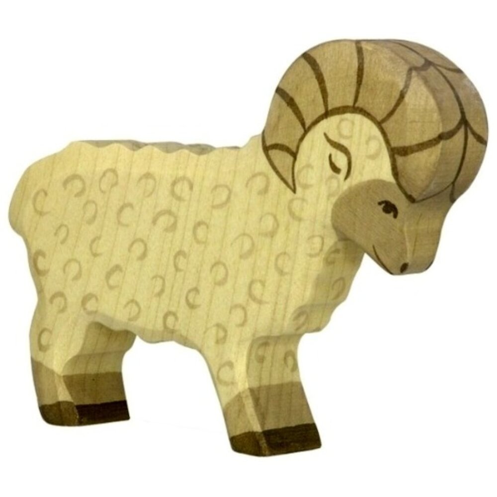 NWT Holztiger Wooden Toy Ram
